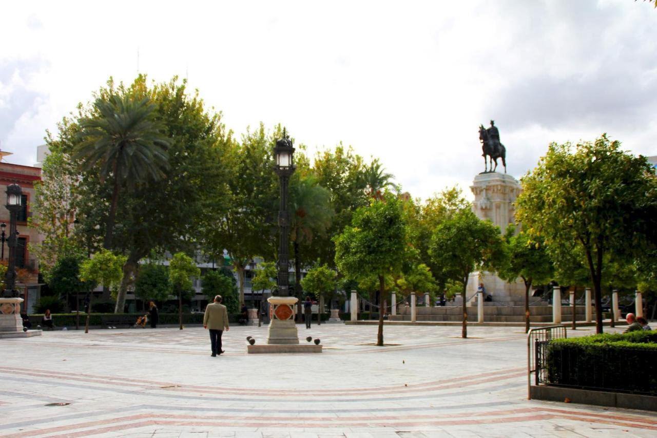 Ferienwohnung Plaza Nueva Terraza Sevilla Exterior foto