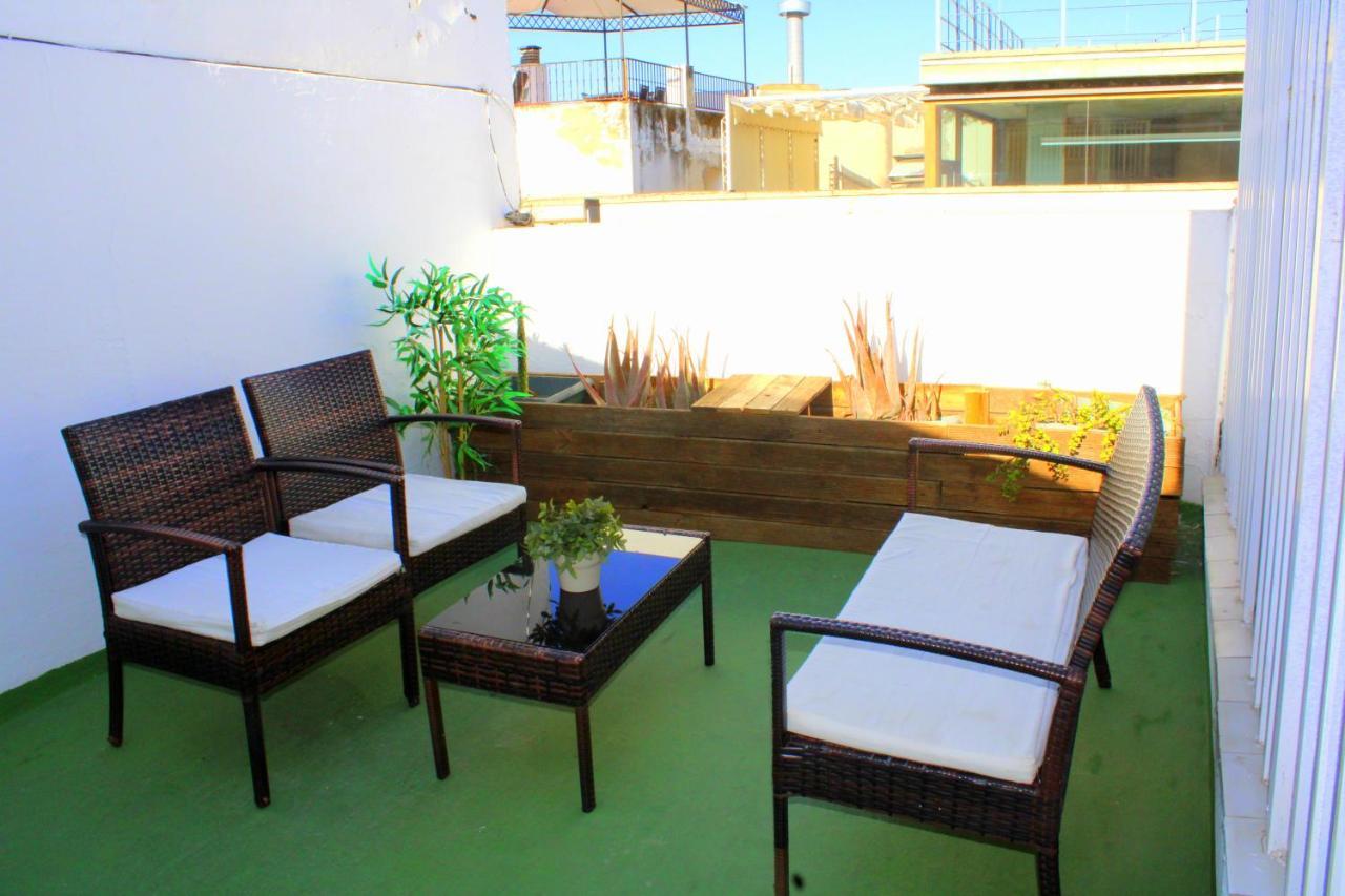 Ferienwohnung Plaza Nueva Terraza Sevilla Exterior foto